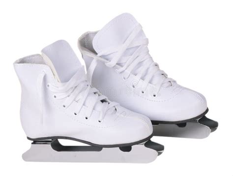 Les Patins Des Enfants Photo Stock Image Du Froid Glace 18126886