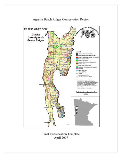 Pdf Agassiz Beach Ridges Conservation Region Glacial Lake Agassiz