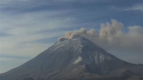 Cuál es la actividad del Volcán Popocatépetl hoy 7 de mayo de 2024