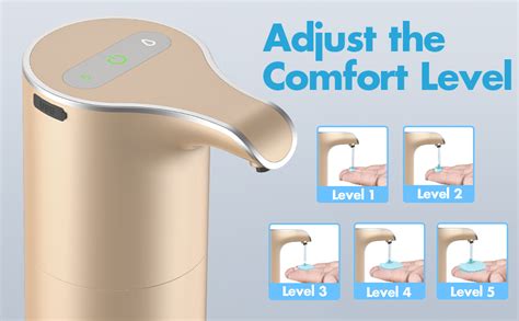 Yikhom Automatic Liquid Soap Dispenser Level Adjustable Touch Free