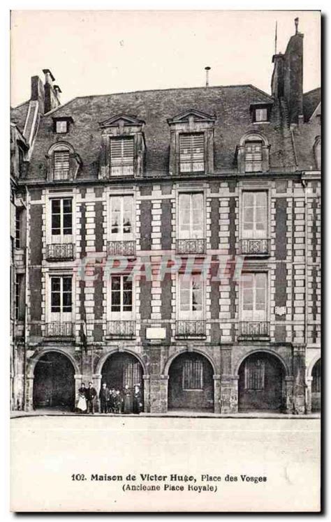 Carte Postale Ancienne Paris Maison De Victor Hugo Place Des Vosges