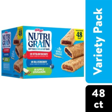 Nutri Grain Soft Baked Breakfast Bars Variety Pack Smart And Final