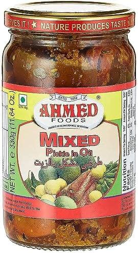 Ahmed Mixed Pickle In Oil 1 Kg Amazon Co Uk Grocery