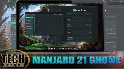 Manjaro Gnome 43 Manjaro Desktop Gnome 43 Gnome OS Manjaro 21 3