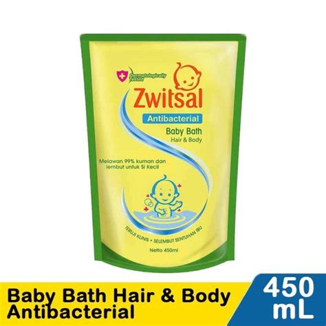 Jual Zwitsal Baby Bath Hair Body Antibacterial 450 Ml Di Lapak