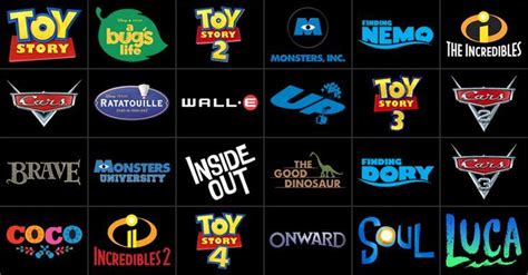 disney logos | The incredibles, Nemo toys, Pixar movies