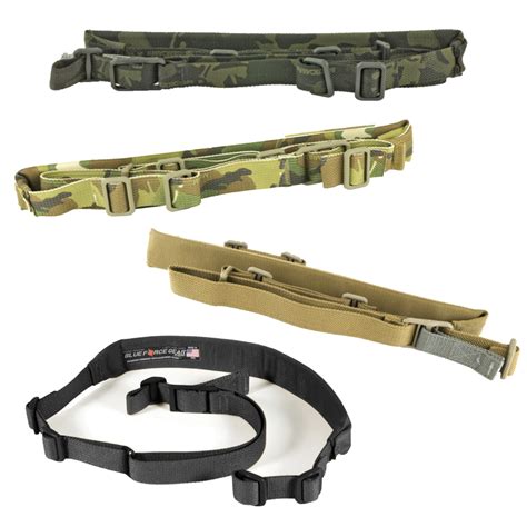 Vickers Sling Padded 2 Point Combat Sling Black Coyote Multicam