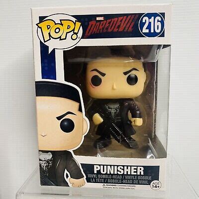 Funko Vinyl Pop Marvel Daredevil Punisher 216 Vinyl Figure New In