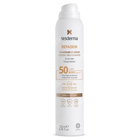 Sesderma Repaskin Transparent Spray Aerosol Spf Spray