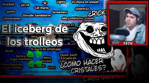 Tdyu Reacciona Al Iceberg De Trolleos De Internet Youtube