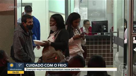 Vídeo Casos de doenças respiratórias aumentam a chegada do frio