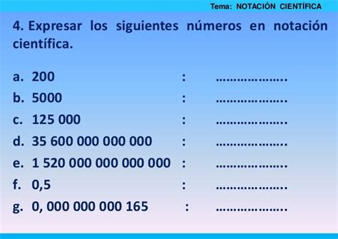 Ejercicios de notación científica Guía Paso a Paso 2021