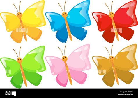 Butterflies Clipart Color