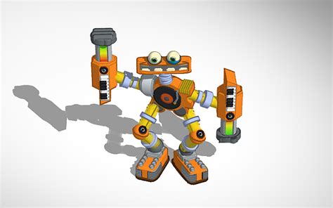 3d Design Rare Wubbox Pose 2 Tinkercad