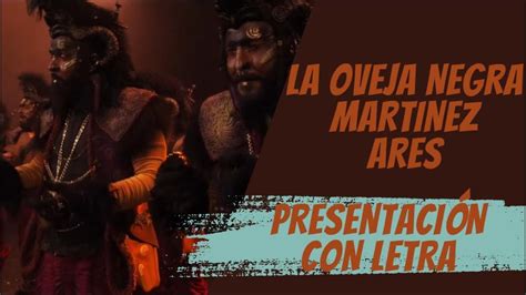 Presentacion La Oveja Negra Martinez Ares Coac Youtube