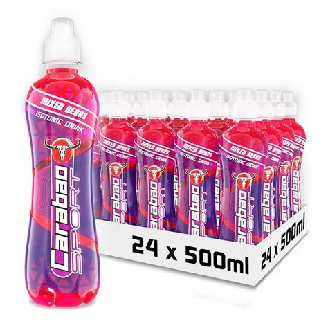 Buy Carabao Sport Energy Drink Mixed Berry X Ml Bottles Case