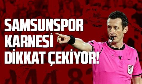 Tugay Kaan Numano Lu Nun Samsunspor Karnesi Dikkat Ekiyor