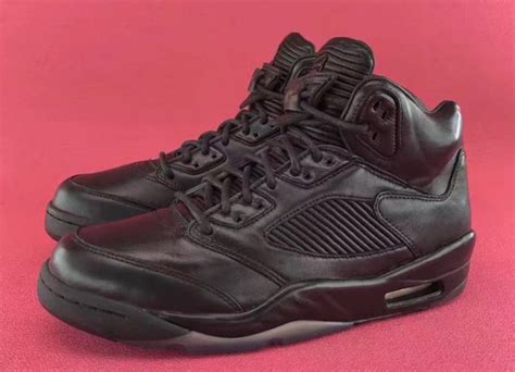 Air Jordan 5 Premium Triple Black Release Date Sneaker Bar Detroit