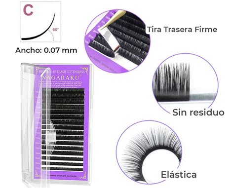 Extensiones de pestañas nagaraku Artnailslimache