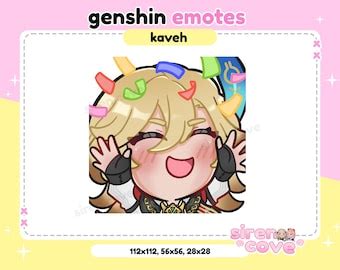 Kaveh Knife Emote Genshin Impact Emotes For Twitch Discord And Youtube