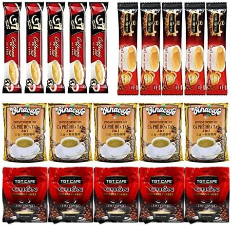 Amazon OHMARKET Asian Instant Coffee Mix Variety Sampler 20