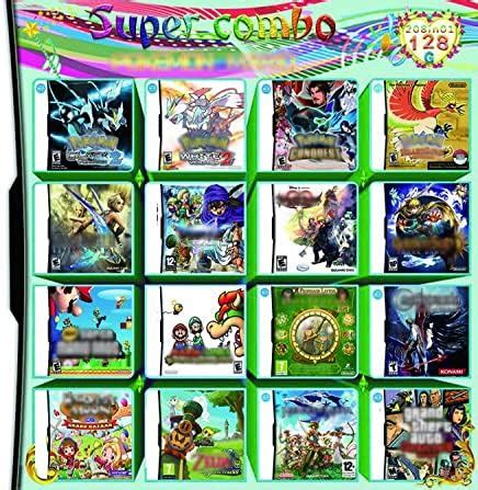 DS Games 208 In 1 Games Super Combo Cartridge NDS Game Card For DS NDS