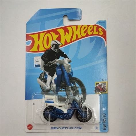 Jual Hot Wheels J J P A HONDA SUPER CUB CUSTOM FACTORY FRESH SEPEDA MOTOR BICYCLE HW