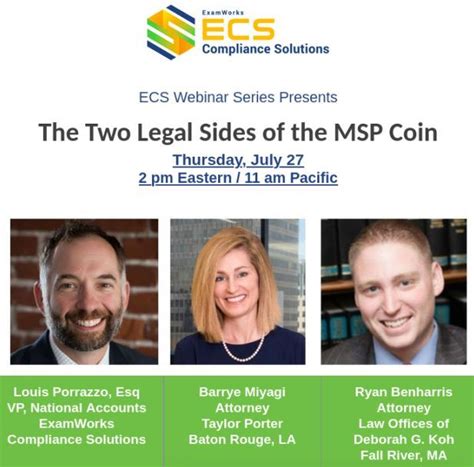 Barrye Miyagi on LinkedIn: Interested in MSP compliance? Please join us ...