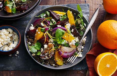 Seville Orange Beetroot And Feta Salad Recipe Salad Recipes Tesco