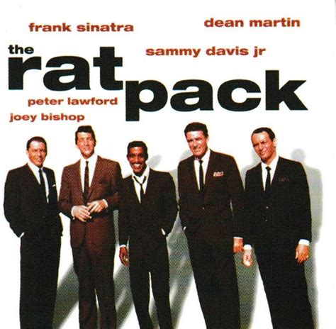 Frank Sinatra And Dean Martin And Sammy Davis Jr And Peter Lawford And Joey