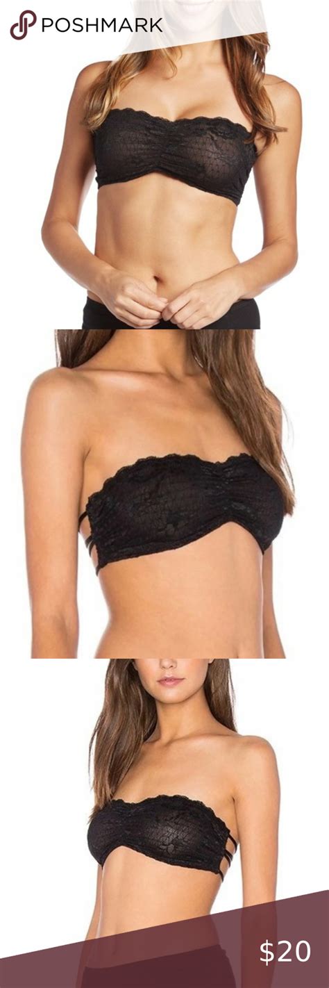 Nwt Free People Essential Lace Bandeau Bralette Lace Bandeau Lace