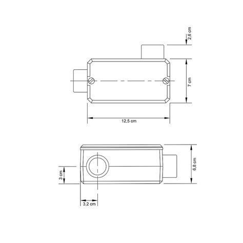 Condulete Fixo Lr 1 1 4 Tampa Rosca Npt Pintad Tram 56105044 BZMarket