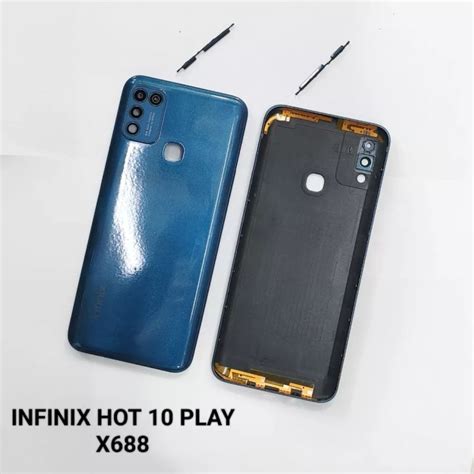 BACKDOOR BACK CASING INFINIX HOT 10 PLAY X688 KESING TUTUP BELAKANG INFINIX X688 Lazada