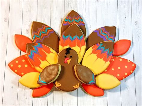 Turkey Platter Cookie Cutter Set Etsy