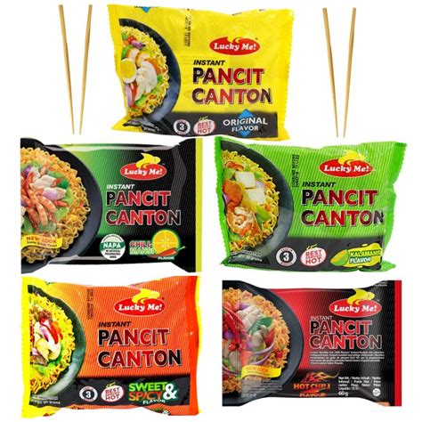 Buy Lucky Me Pancit Canton Variety Bundle 2 Original Flavor 2 Chili