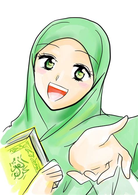 Detail Karikatur Berhijab Koleksi Nomer 5