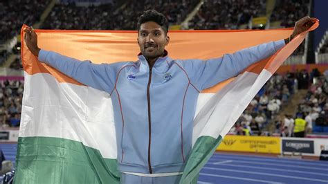 India At Commonwealth Games 2022 Tejaswin Shankar Makes High Jump