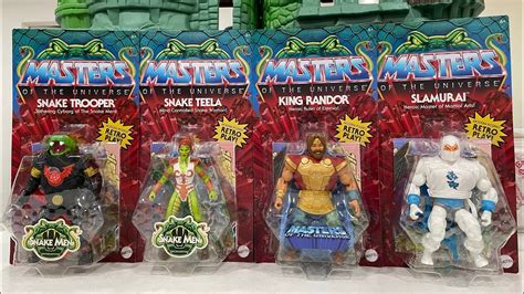 Raw Motu Unboxing Of Masters Of The Universe Origins Wave 13 Slamurai