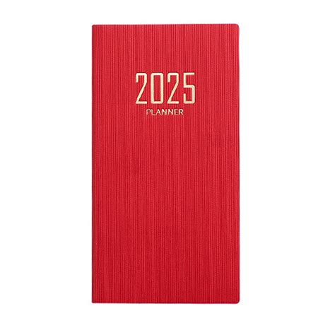 Pocket Calendar 2025 Planner A6 Daily Planner 2025 Notebook Calendars