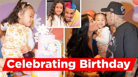 Chris Brown And Diamond Brown Celebrating Their Daughter S Birthday