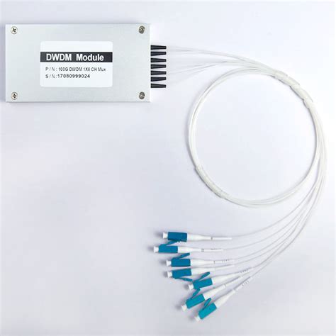 G Dwdm Fiber Optic Cable Mux Demux Module Ch Awg Arrayed