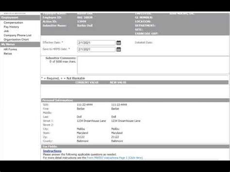 MW507 Printable Form - Employee's Maryland Withholding Exemption ...