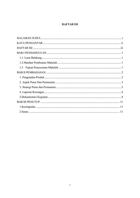 Contoh Makalah Kewirausahaan Pdf