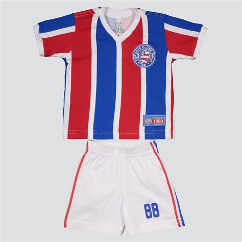 Kit Infantil Bahia Retrô 1988 FutFanatics