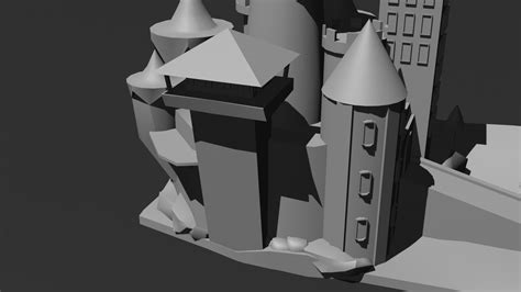 Low Poly Castle Low-poly 3D Model 3D Model - TurboSquid 2093494