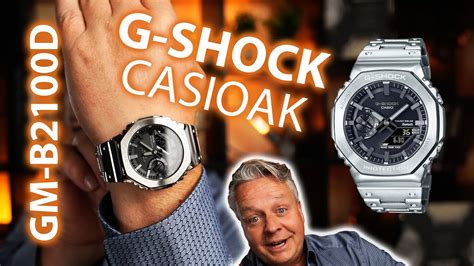 Casioak G Shock Gm B D Aer Edelstahl Quick Review Youtube