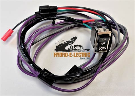 New 1969 1972 Pontiac Gto And Lemans Convertible Top Switch And Wiring