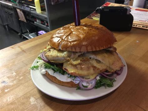 Man Vs Food Chicken Belly Buster Eating Challenges