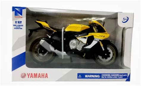 Yamaha Yzf r1 Motocicleta New Ray Escala 1 12 Meses sin interés