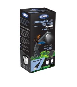 Lomas Lampara Nano Led Negra W Aquatropical